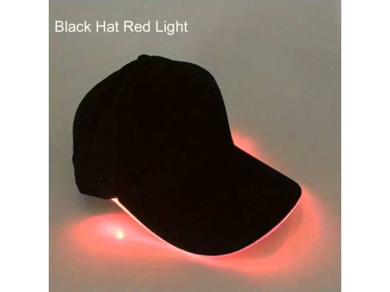 Sapca cu led, VeliumCraft, 18x28x56 cm, lumina rosie Sapca cu led, VeliumCraft, 18x28x56 cm, lumina rosie