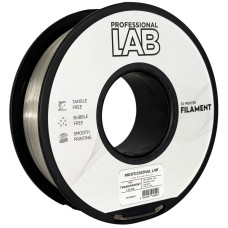 Filament 3D, Professional LAB, PETG, transparent, compatibil universal, rezistenta ultra, 1.75mm, 1kg