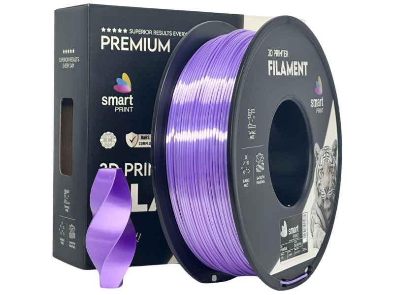 Filament 3D, Professional LAB,Silk PLA, purple metalizat, compatibil universal, rezistenta ultra, 1.75mm, 1kg Filament 3D, Professional LAB,Silk PLA, purple metalizat, compatibil universal, rezistenta ultra, 1.75mm, 1kg