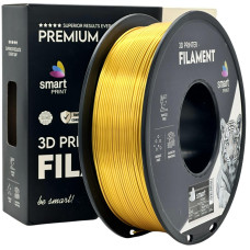 Filament 3D, Smart Print, ,Silk PLA, gold auriu, compatibil universal, rezistenta ultra, 1.75mm, 1kg