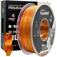 Filament 3D, Smart Print, ,Silk PLA, red gold, compatibil universal, rezistenta ultra, 1.75mm, 1kg