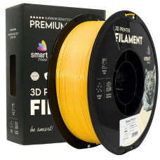 Filament 3D, Smart Print, PETG, gold auriu, compatibil universal, rezistenta ultra, 1.75mm, 1kg Filament 3D, Smart Print, PETG, gold auriu, compatibil universal, rezistenta ultra, 1.75mm, 1kg