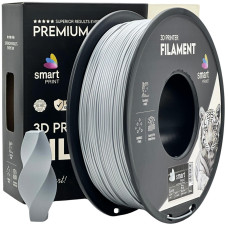 Filament 3D, Smart Print, PETG, silver argintiu, compatibil universal, rezistenta ultra, 1.75mm, 1kg Filament 3D, Smart Print, PETG, silver argintiu, compatibil universal, rezistenta ultra, 1.75mm, 1kg