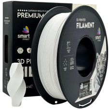 Filament 3D, Smart Print, PLA, alb mat, compatibil universal, rezistenta ultra, 1.75mm, 1kg Filament 3D, Smart Print, PLA, alb mat, compatibil universal, rezistenta ultra, 1.75mm, 1kg
