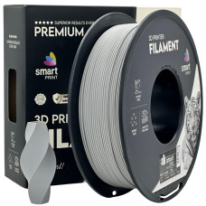 Filament 3D, Smart Print, PLA, gri mat, compatibil universal, rezistenta ultra, 1.75mm, 1kg Filament 3D, Smart Print, PLA, gri mat, compatibil universal, rezistenta ultra, 1.75mm, 1kg