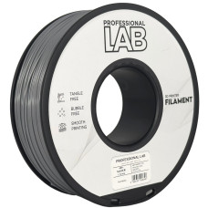 Filament 3D, Professional LAB, ABS+, silver, compatibil universal, rezistenta ultra, 1.75 mm, 1 kg