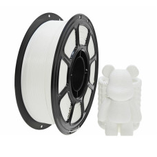 Filament 3D, VeliumCraft, PLA, alb rece white, compatibil universal, rezistenta ultra, 1.75mm, 1kg