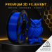 Filament 3D, VeliumCraft, PLA, albastru blue, compatibil universal, rezistenta ultra, 1.75mm, 1kg Filament 3D, VeliumCraft, PLA, albastru blue, compatibil universal, rezistenta ultra, 1.75mm, 1kg