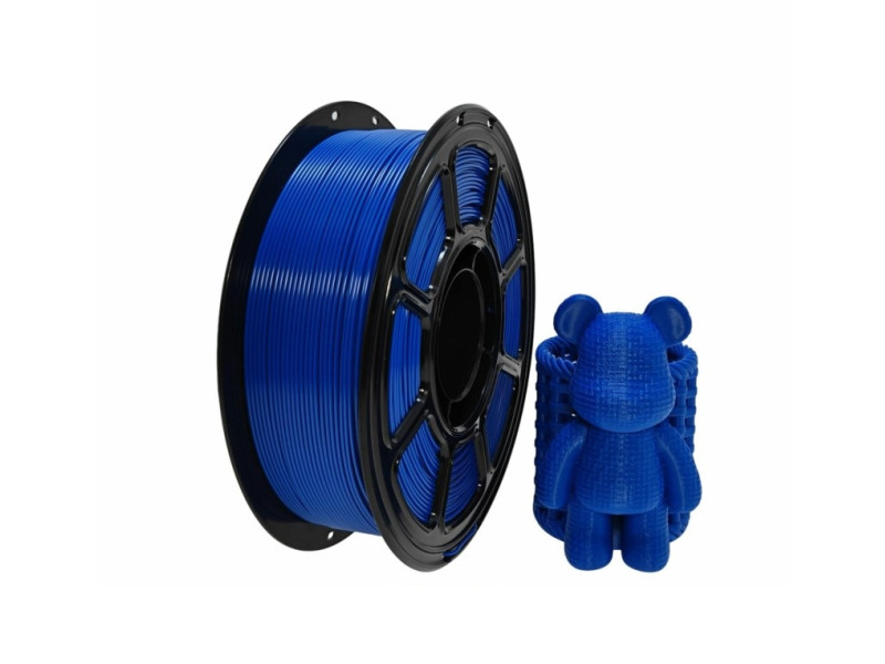 Filament 3D, VeliumCraft, PLA, albastru blue, compatibil universal, rezistenta ultra, 1.75mm, 1kg Filament 3D, VeliumCraft, PLA, albastru blue, compatibil universal, rezistenta ultra, 1.75mm, 1kg