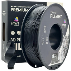 Filament 3D, Smart Print, PLA, black negru, compatibil universal, rezistenta ultra, 1.75mm, 1kg Filament 3D, Smart Print, PLA, black negru, compatibil universal, rezistenta ultra, 1.75mm, 1kg