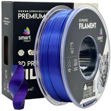 Filament 3D, Smart Print,Silk PLA, blue purple black, albastru mov negru, compatibil universal, rezistenta ultra, 1.75mm, 1kg