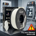 Filament 3D, Smart Print, TPU, alb white, compatibil universal, rezistenta ultra, 1.75mm, 1kg Filament 3D, Smart Print, TPU, alb white, compatibil universal, rezistenta ultra, 1.75mm, 1kg