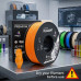 Filament 3D, Smart Print, TPU, portocaliu orange, compatibil universal, rezistenta ultra, 1.75mm, 1kg Filament 3D, Smart Print, TPU, portocaliu orange, compatibil universal, rezistenta ultra, 1.75mm, 1kg