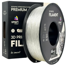 Filament 3D, Smart Print, TPU, transparent, compatibil universal, rezistenta ultra, 1.75mm, 1kg Filament 3D, Smart Print, TPU, transparent, compatibil universal, rezistenta ultra, 1.75mm, 1kg