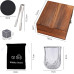 Pachet cadou premium pentru barbati, VeliumCraft, 2 pahare 250 ml, 8 cuburi, 2 saculeti, cleste inox, cutie din lemn pin, a se folosi pentru Whiskey Pachet cadou premium pentru barbati, VeliumCraft, 2 pahare 250 ml, 8 cuburi, 2 saculeti, cleste inox, cutie din lemn pin, a se folosi pentru Whiskey
