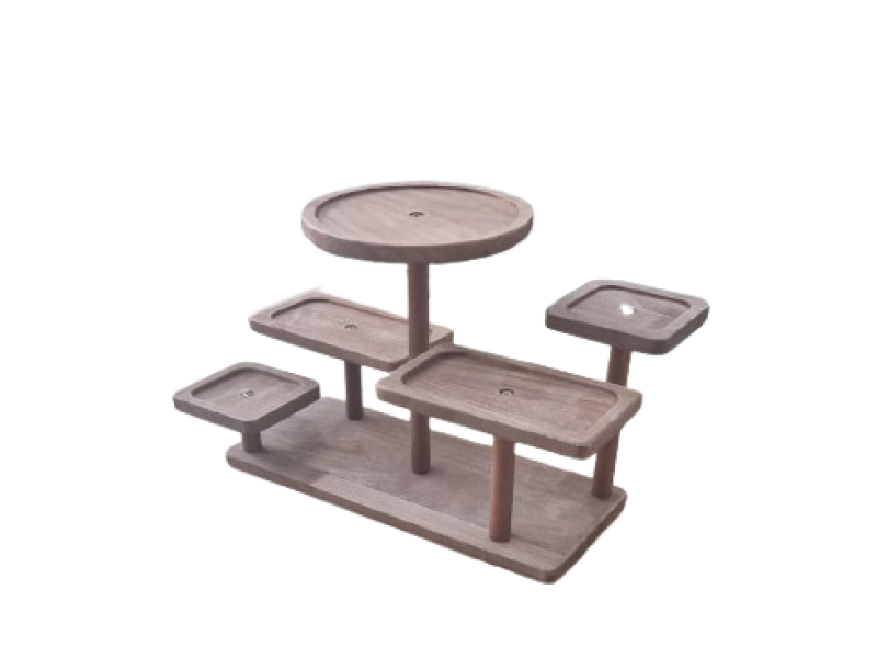 Organizator universal, VeliumCraft, 30x13x23 cm, lemn de pin exotic, miros lemnos placut, stil zen