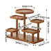 Organizator universal, VeliumCraft, 30x13x23 cm, lemn de pin exotic, miros lemnos placut, stil zen
