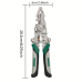Unealta multifunctionala 12 in 1 electricieni, VeliumCraft, 20x6 cm, pentru taiere, insurubare, bransare, otel carbon Unealta multifunctionala 12 in 1 electricieni, VeliumCraft, 20x6 cm, pentru taiere, insurubare, bransare, otel carbon