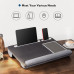 Stand laptop, telefon, tableta multifunctional, Bontec, cu pernuta pentru confort