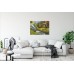 Peisaj, Toamna, Rau, Munte, Copaci, Casuta 70 x 50 cm, Multicolor