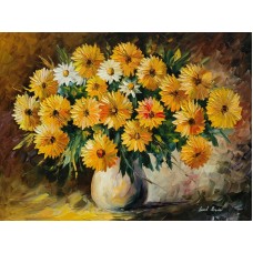 Flori, 80 x 60 cm, Rama lemn, Multicolor