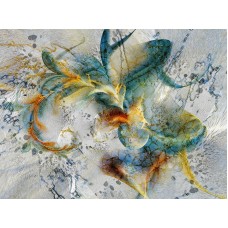 Emotii amestecate, 80 x 60 cm, Rama lemn, Multicolor