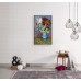 Reproducere Van Gogh - Flowers in a blue vase, 50 x 80 cm, Rama lemn, Multicolor Reproducere Van Gogh - Flowers in a blue vase, 50 x 80 cm, Rama lemn, Multicolor